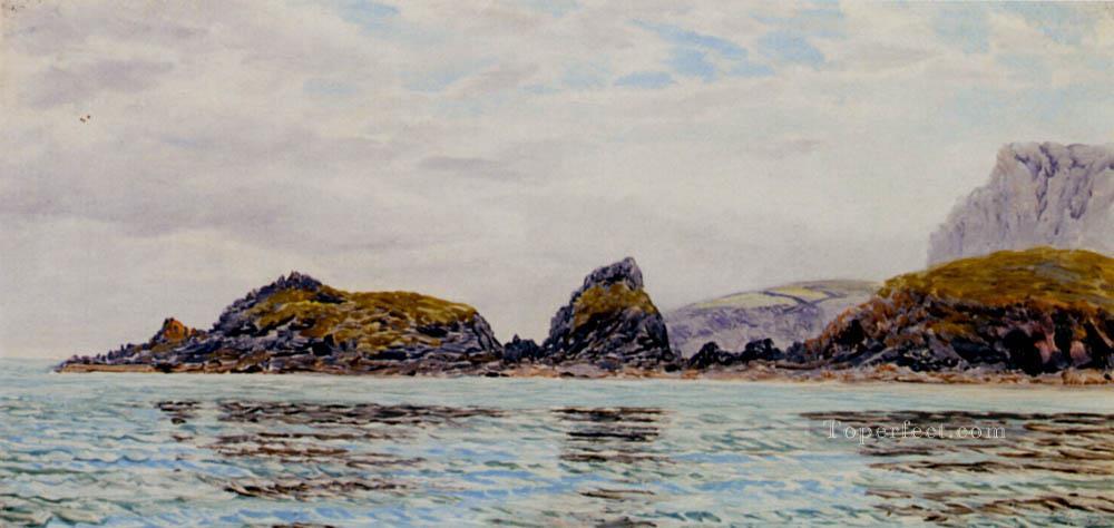 Monkstone seascape Brett John Oil Paintings